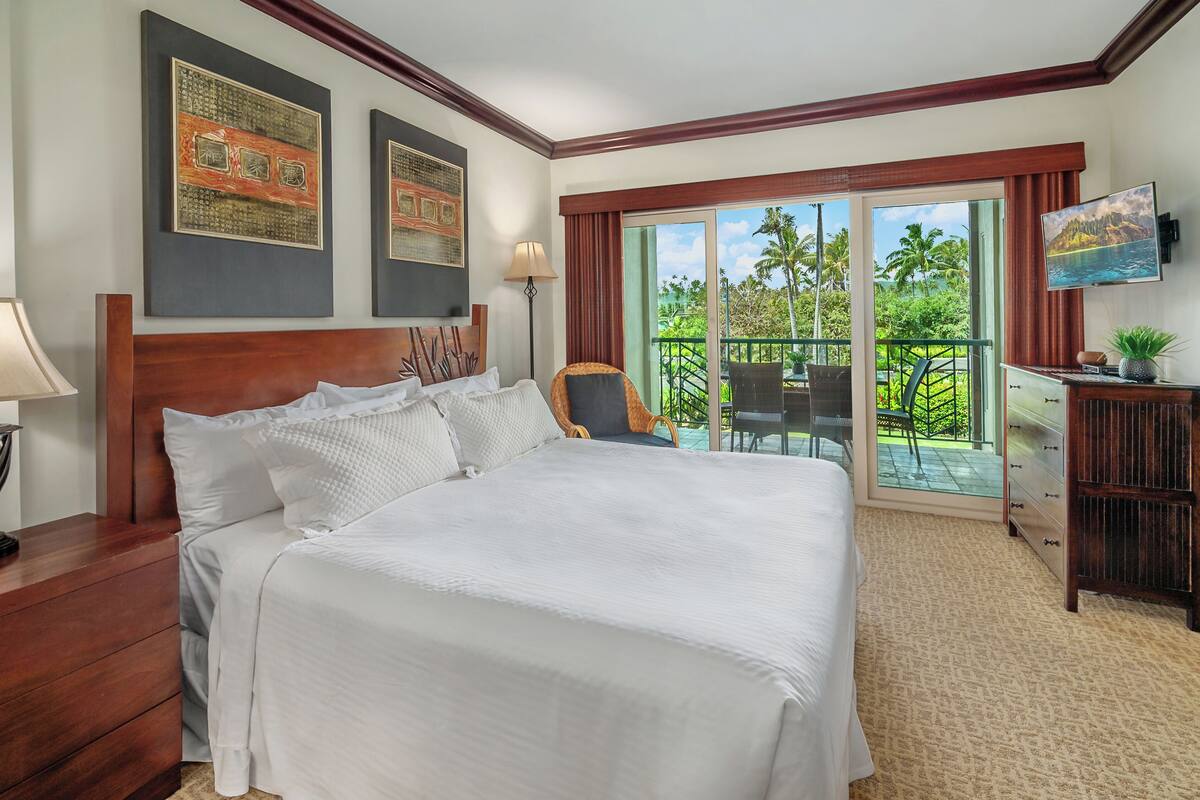 คอนโด, 2 ห้องนอน, วิวสวน (3 Bath) | ตู้นิรภัยในห้องพัก, พื้นที่ทำงานแบบใช้แล็ปท็อป, ผ้าม่านกันแสง