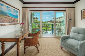 Condo, 1 Bedroom, 2 Bathrooms, Ocean View | In-room safe, individually decorated, individually furnished