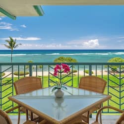 Royal Condo, 2 Bedrooms, Oceanfront (3 Bath) | Balcony