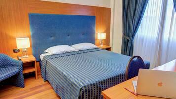 Doppelzimmer | Italienische Bettbezüge von Frette, hochwertige Bettwaren