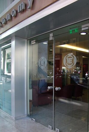 Entrée de l’hébergement 