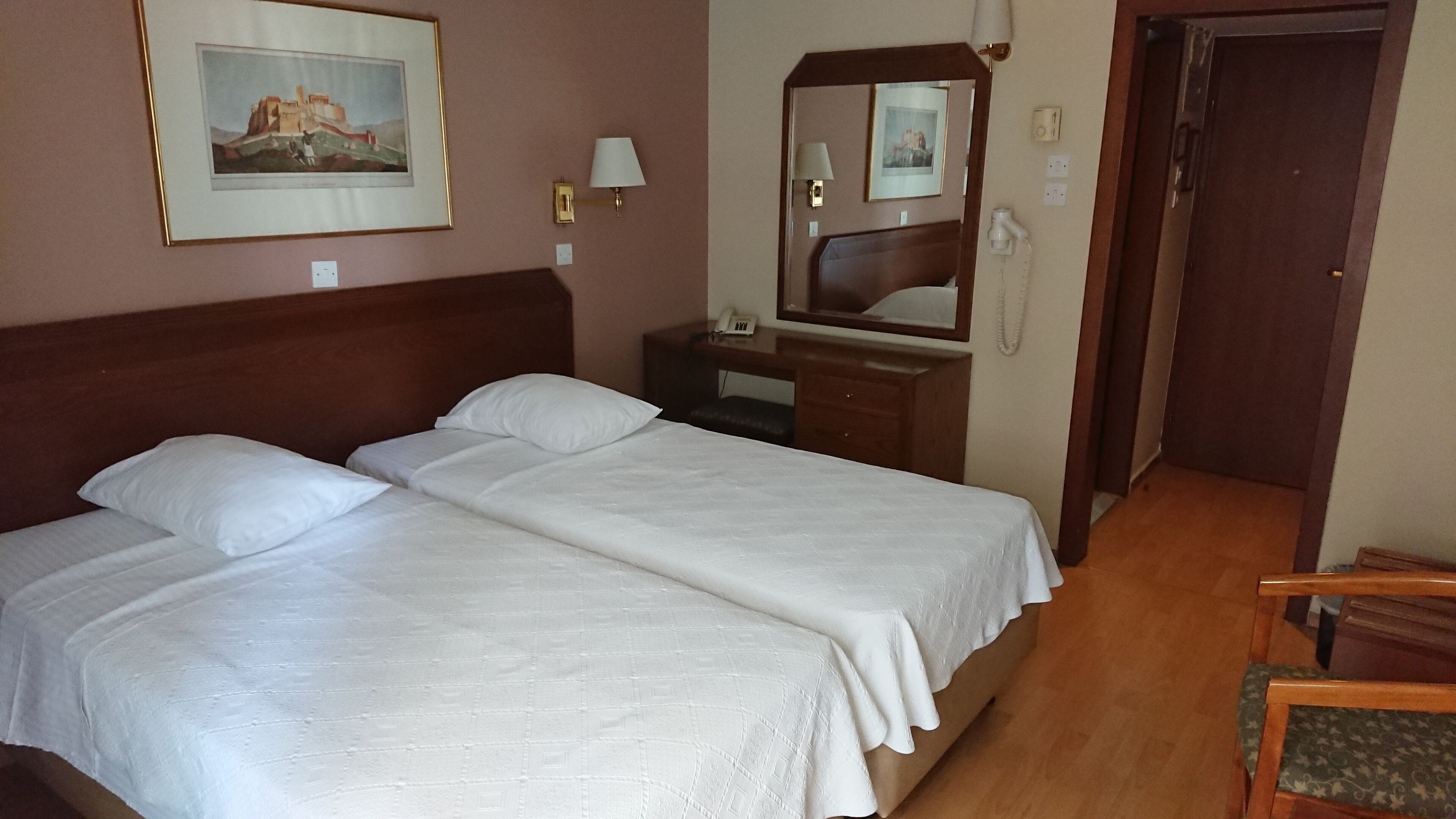 double or twin room | in-room safe, desk, blackout curtains, soundproofing