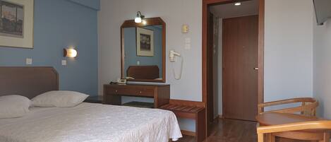 In-room safe, desk, blackout curtains, soundproofing