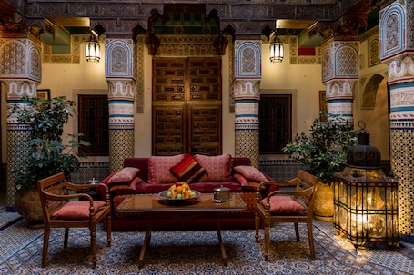 Sala de estar en el lobby. Palais Sebban