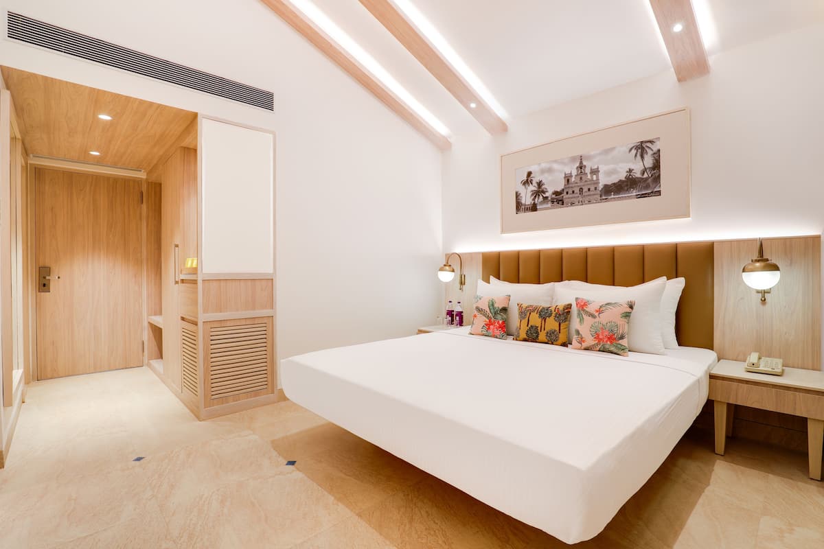 1 camera, biancheria da letto di alta qualità, una cassaforte in camera