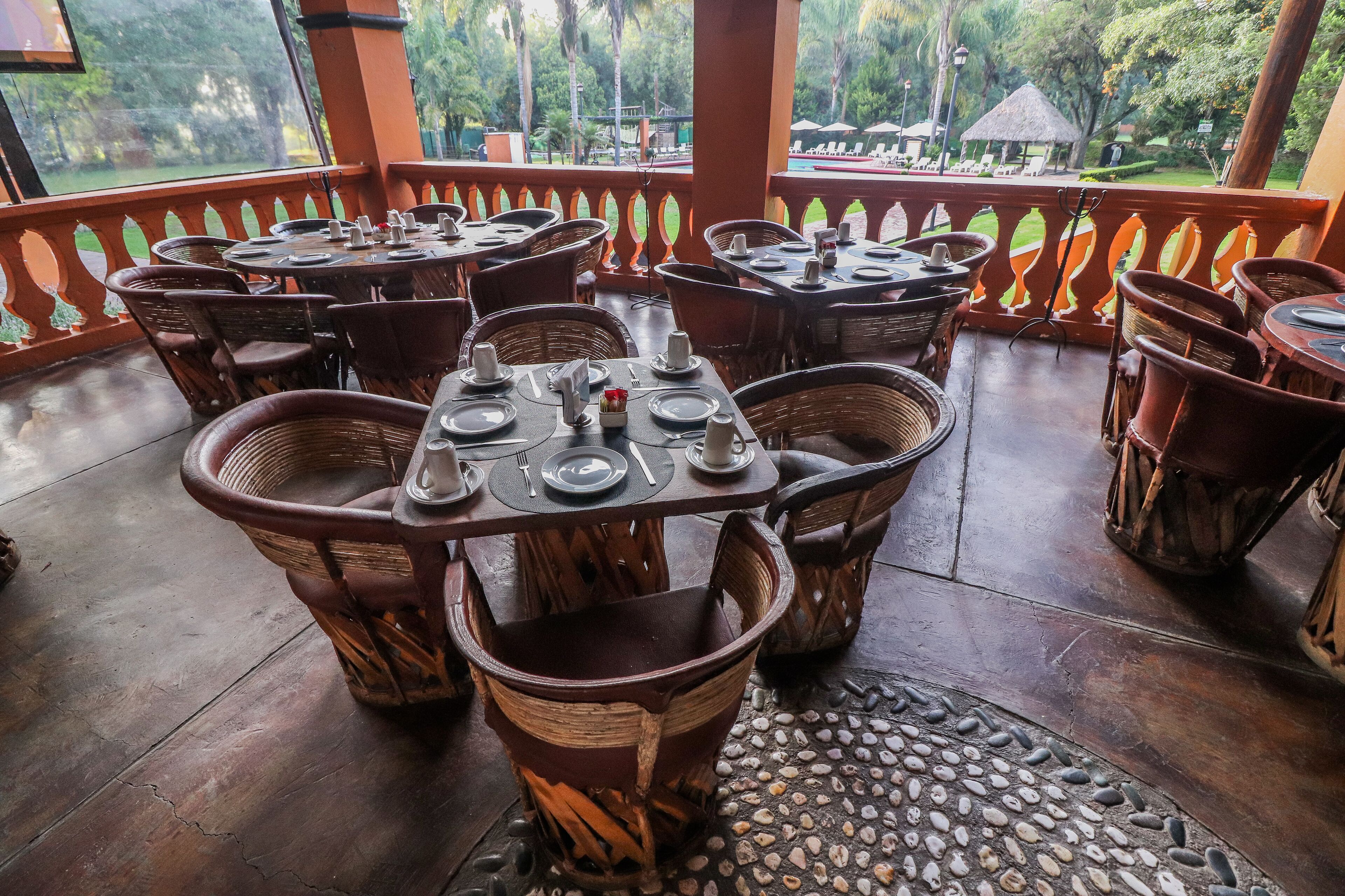 Se sirven desayunos, comidas y cenas 