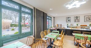 Daily buffet breakfast (EUR 13 per person)