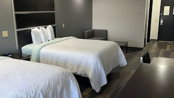 Room, 2 Queen Beds | Premium bedding, pillowtop beds, in-room safe, desk