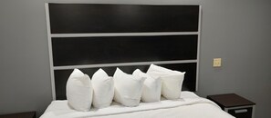 Premium bedding, pillowtop beds, in-room safe, desk