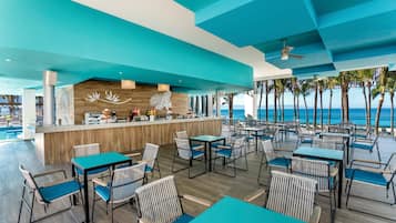 5 bars/lounges, swim-up bar, poolside bar