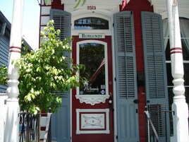 Entrée de l’hébergement