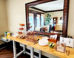 Desayuno continental incluido todos los días 