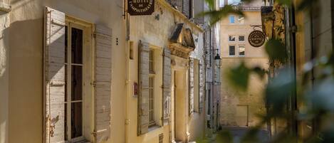 Façade de l’hébergement