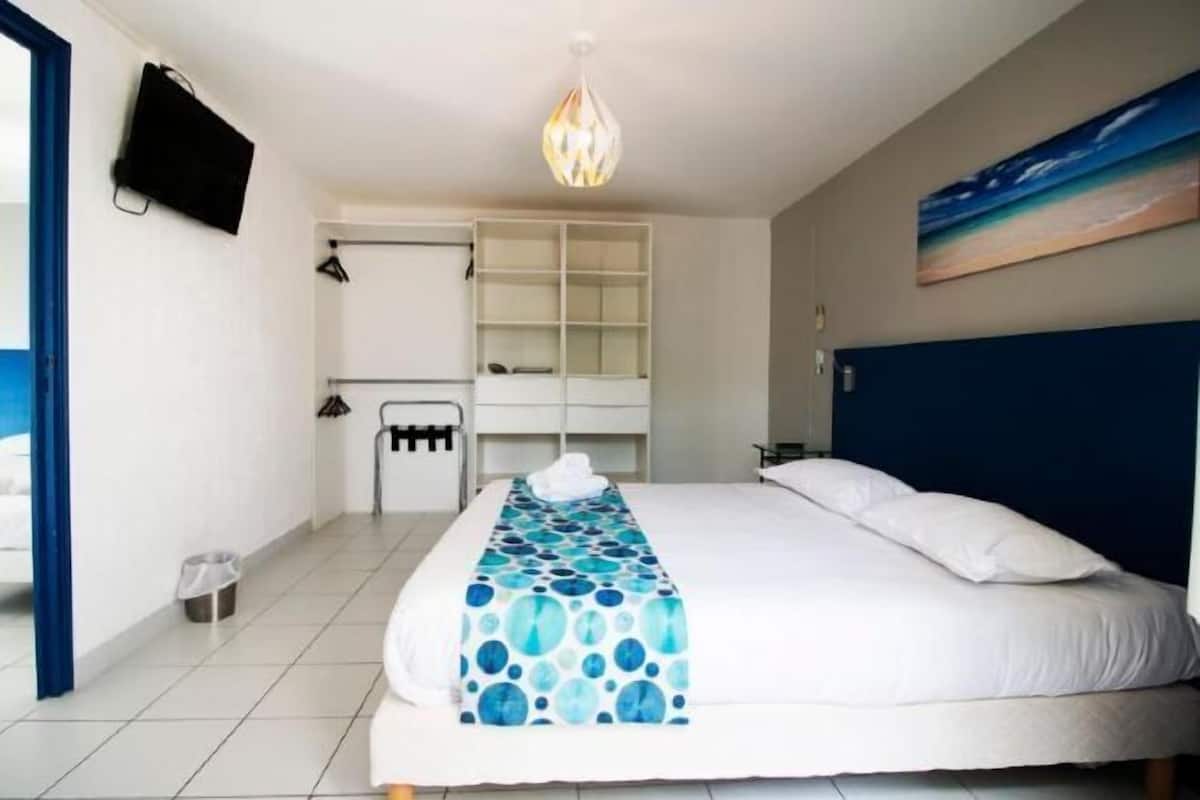 Desk, soundproofing, iron/ironing board, free WiFi