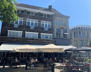 Majoituspaikan julkisivu