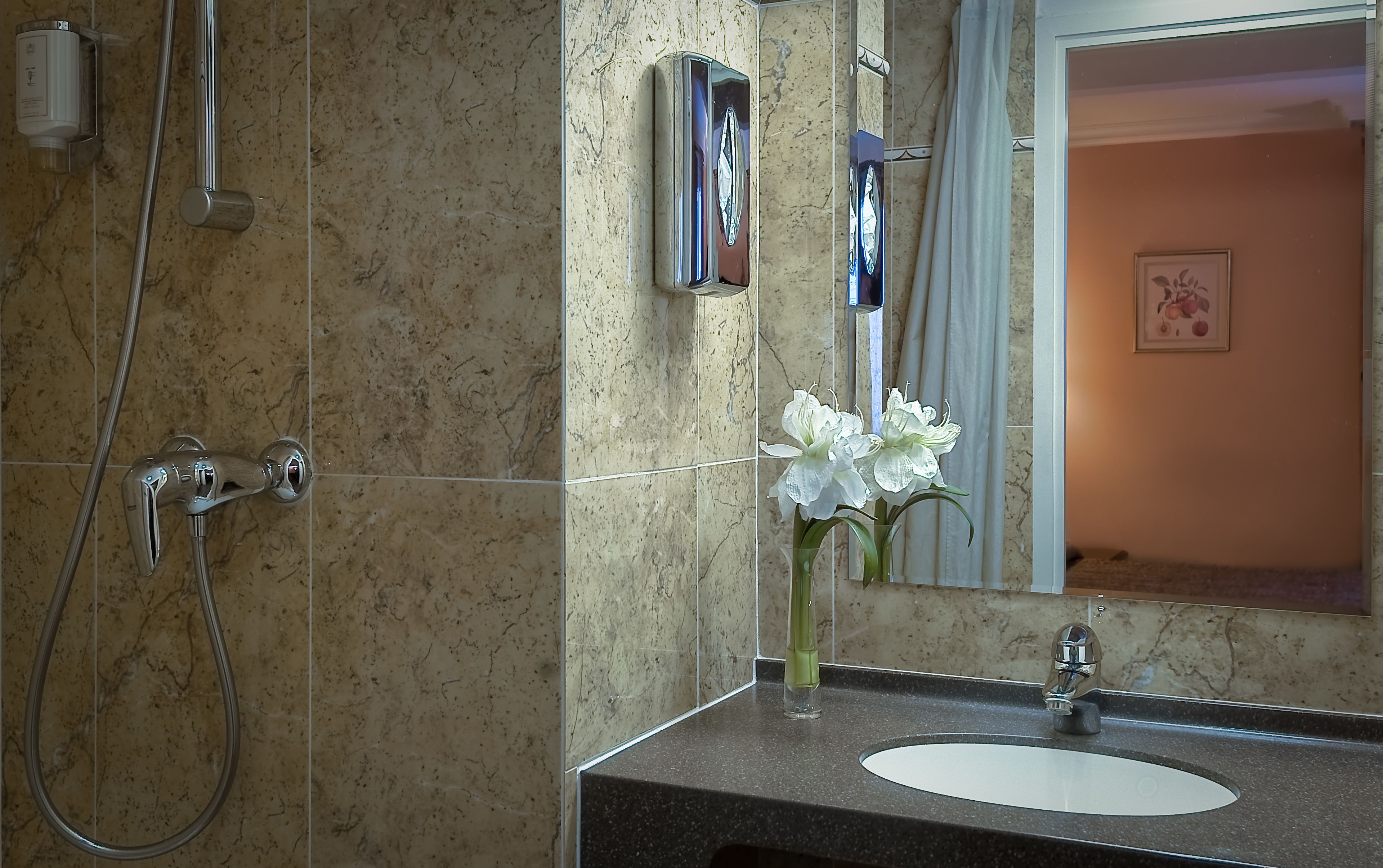 small classic double room  | view from room