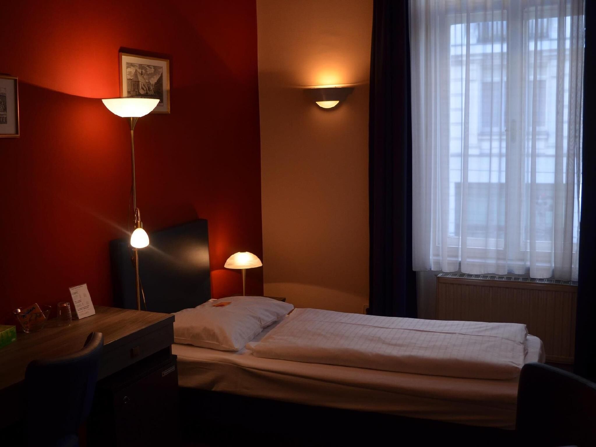 Minibar, in-room safe, desk, blackout curtains