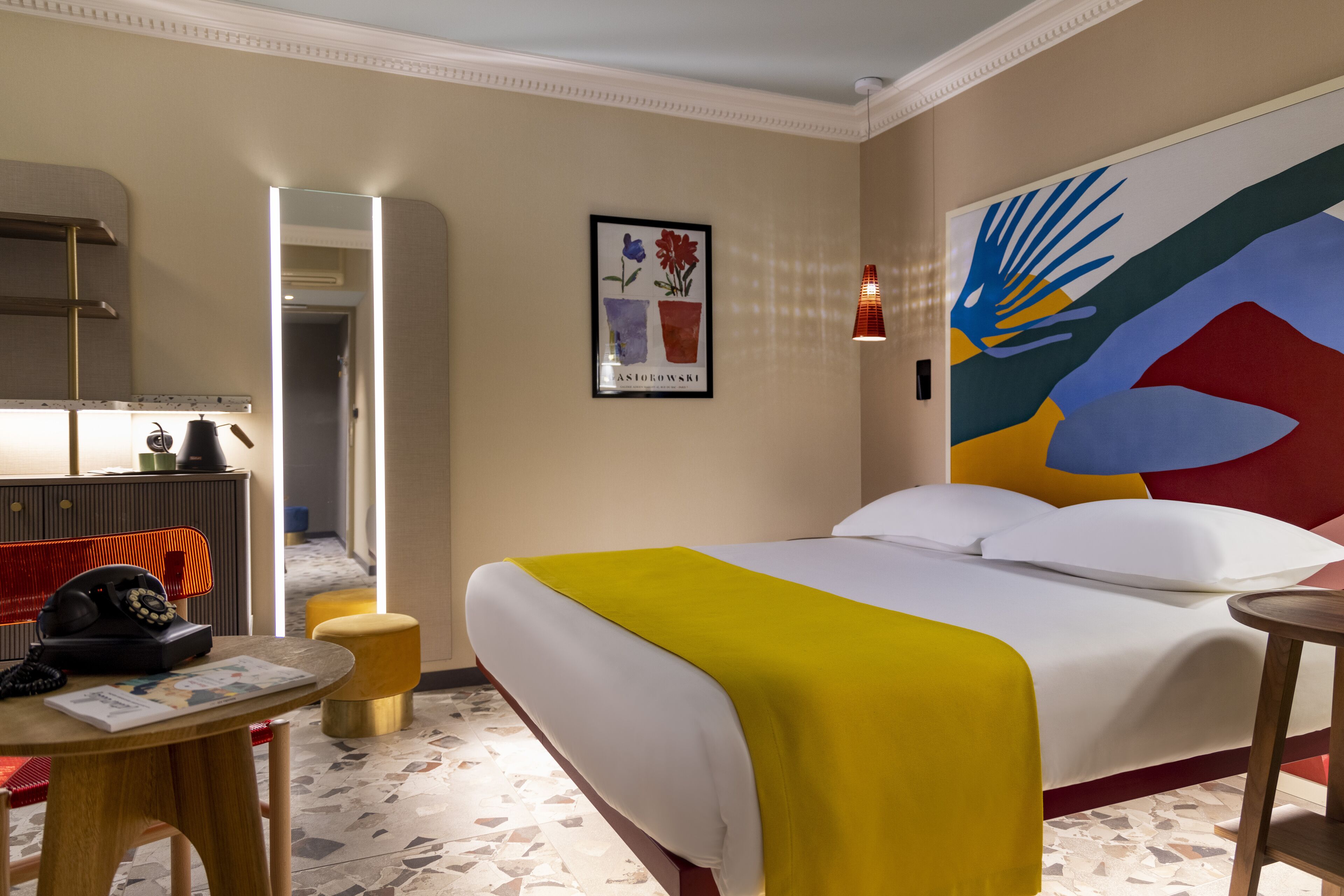 comfort double room | premium bedding, in-room safe, desk, blackout curtains