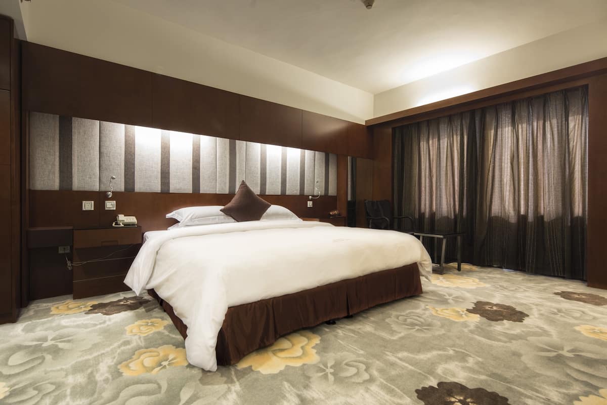 In-room safe, desk, blackout curtains, iron/ironing board