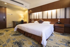 In-room safe, desk, blackout drapes, iron/ironing board