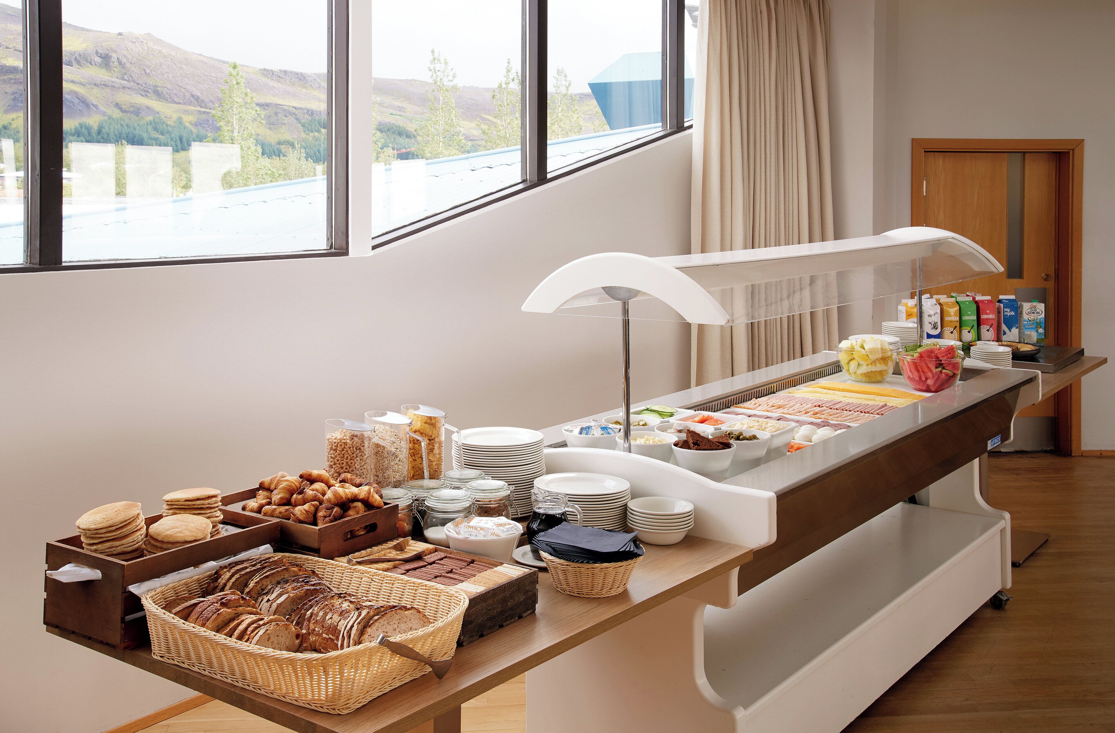 Daily buffet breakfast (ISK 2400 per person)