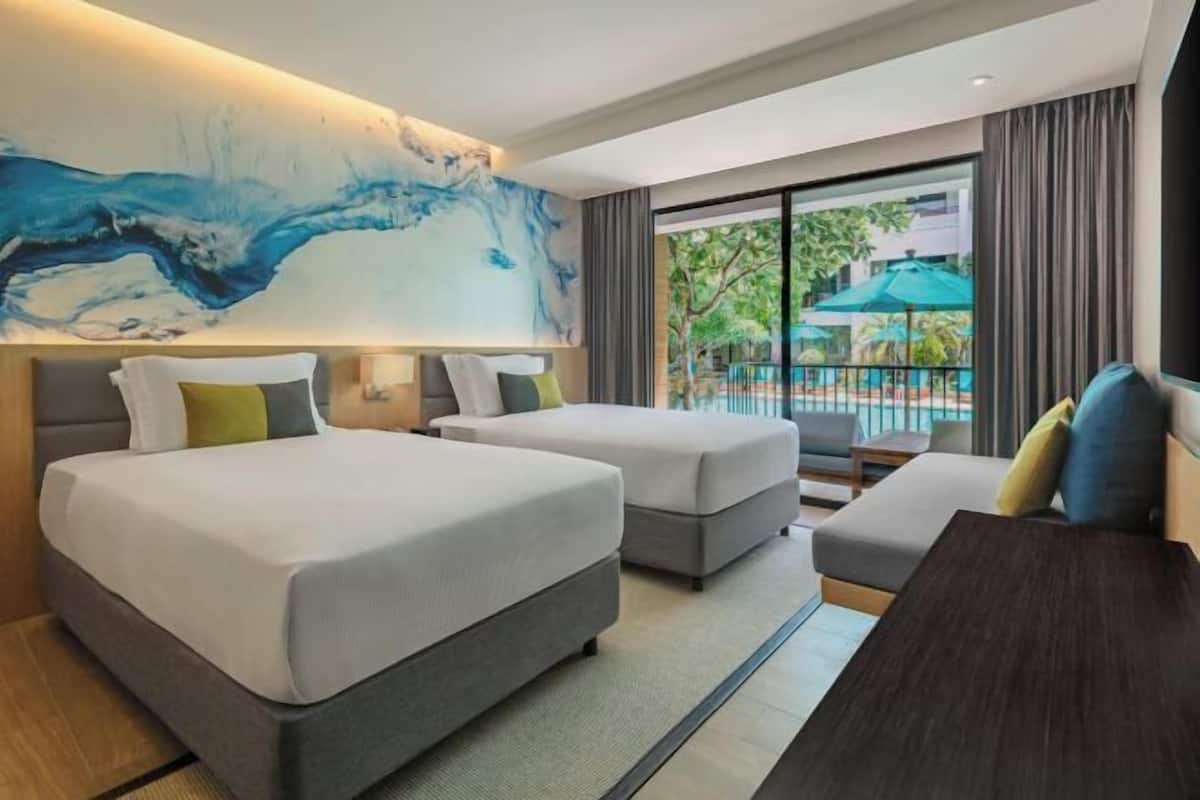 1 bedroom, Egyptian cotton sheets, premium bedding, minibar