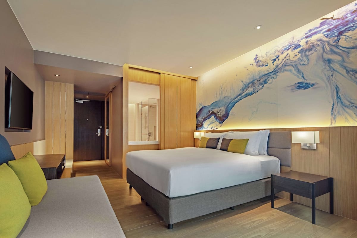 1 Schlafzimmer, Bettwäsche aus ägyptischer Baumwolle