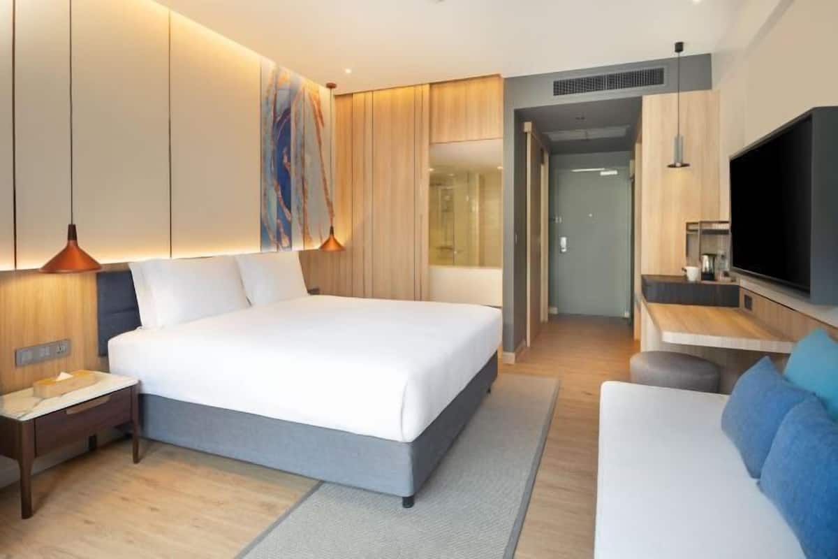 Sábanas de algodón egipcio, ropa de cama de alta calidad, minibar