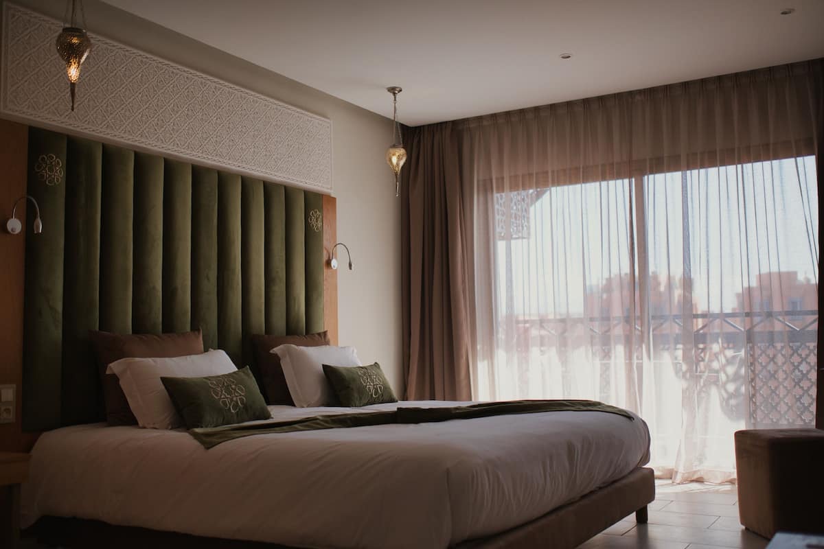 Chambre Deluxe Double ou avec lits jumeaux, 1 chambre, vue cour intérieure