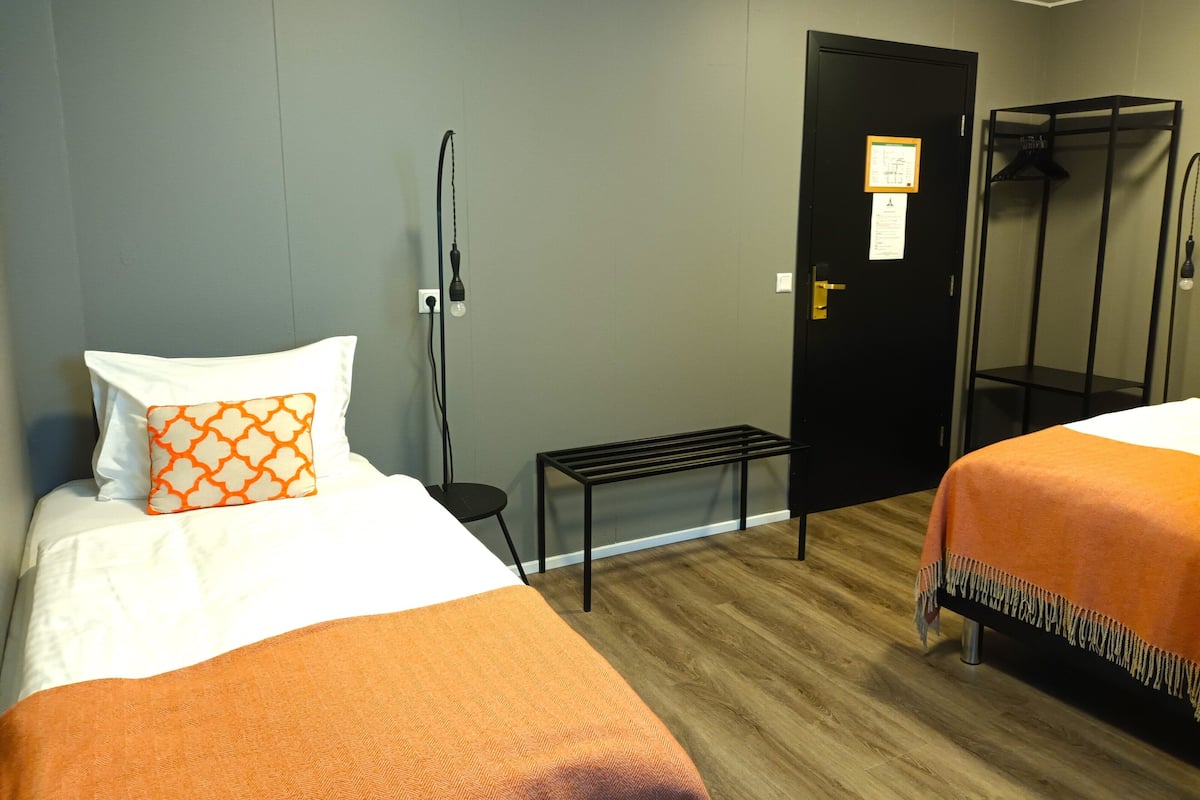 Standard Twin Room | Hypo-allergenic bedding, blackout curtains, free WiFi, bed sheets