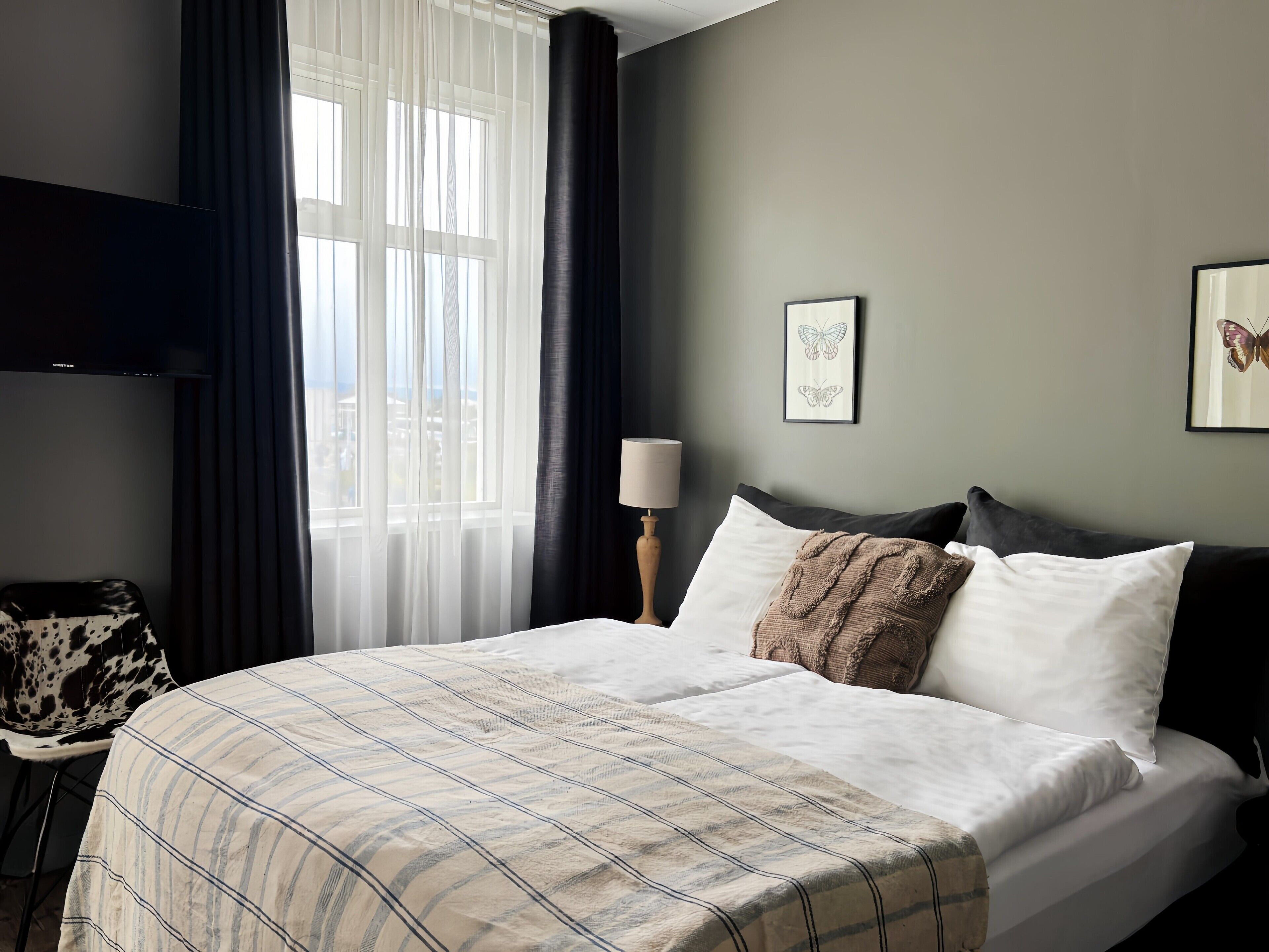 Hypoallergeen beddengoed, verduisterende gordijnen, gratis wifi