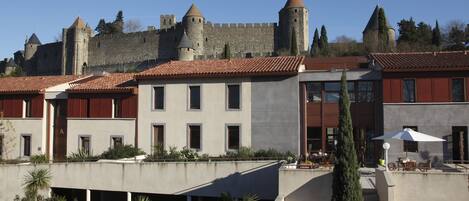 Voorkant van accommodatie