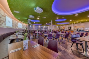 Daily buffet breakfast (EUR 22 per person)