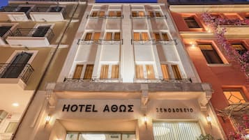 Front of property - evening/night