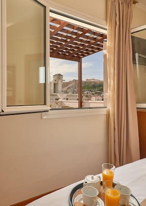 Superior Double or Twin Room | Minibar, in-room safe, desk, laptop workspace - Athos (Athens)
