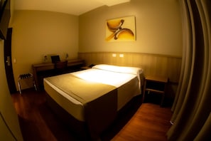 Minibar, in-room safe, desk, blackout curtains