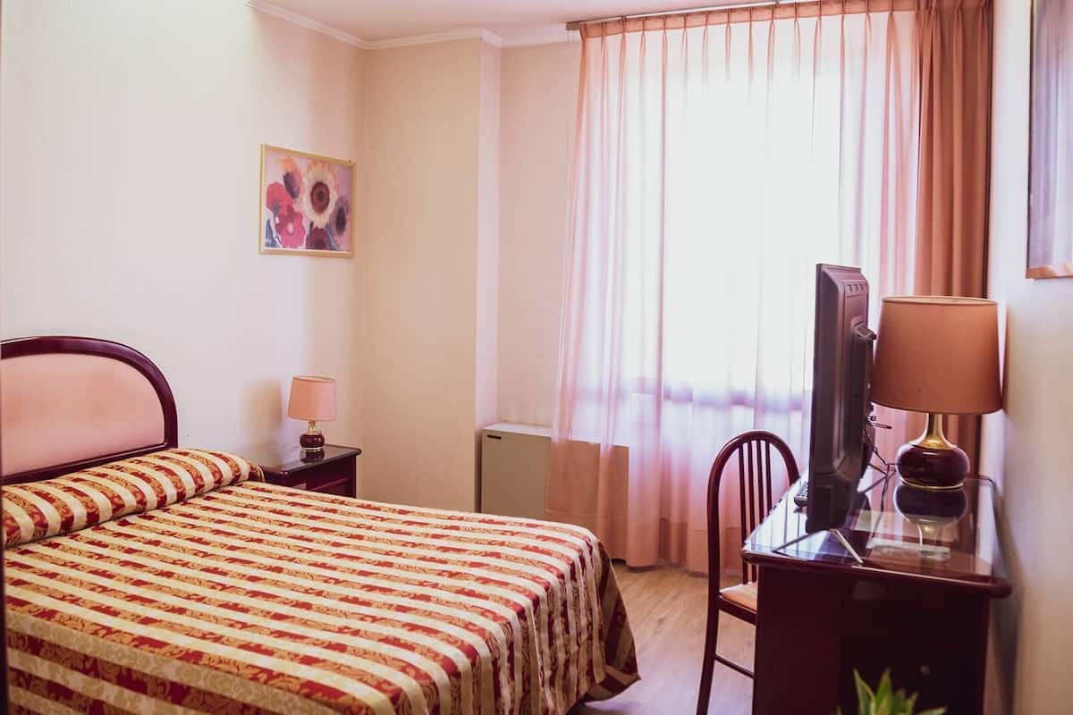 Double Room Single Use | Minibar, in-room safe, desk, cots/infant beds