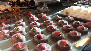 Frokostbuffé er inkludert hver dag