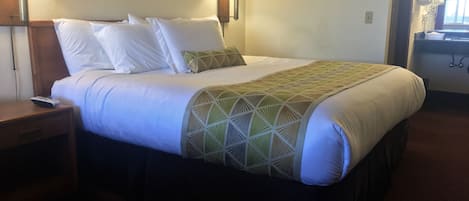 Room, 1 King Bed (No Pets) | In-room safe, blackout drapes, iron/ironing board, free WiFi