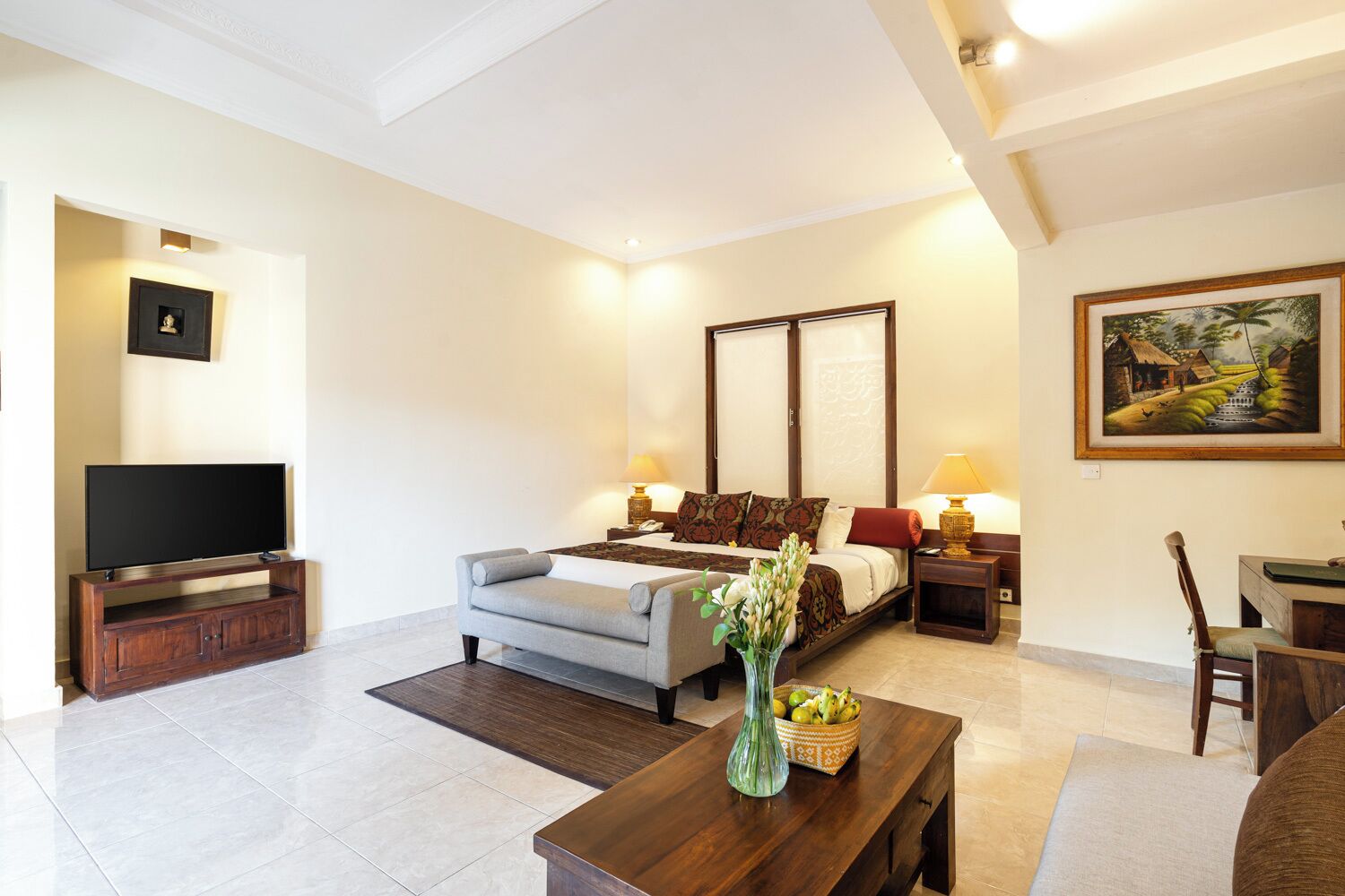 svarga pool villa 104 | 1 bedroom, premium bedding, minibar, in-room safe