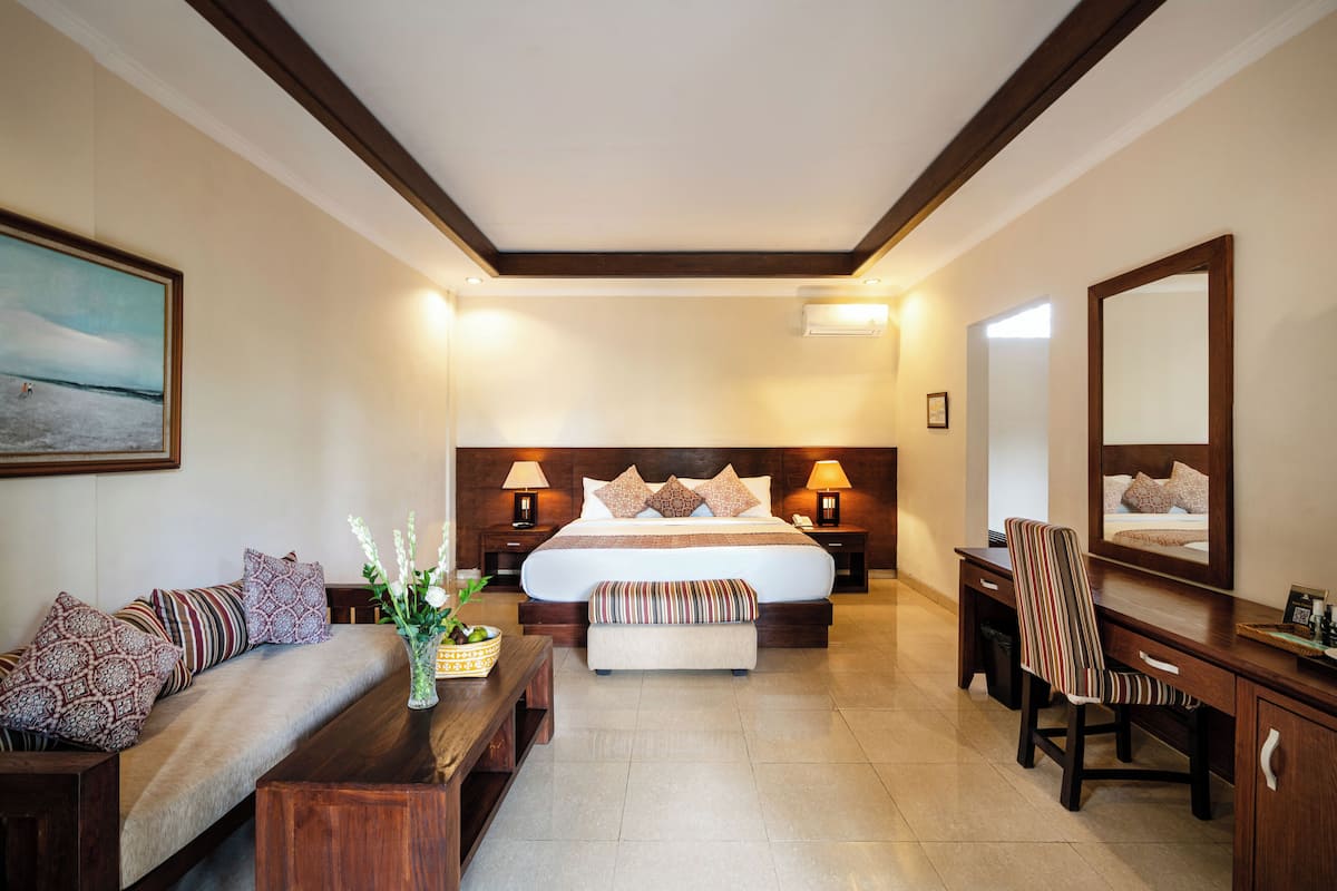 1 Schlafzimmer, hochwertige Bettwaren, Minibar, Zimmersafe