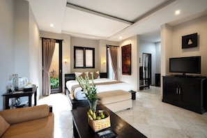Bebek Standard Room with View | Premium bedding, minibar, in-room safe, blackout curtains - Svarga Bebek Villas (Ubud)
