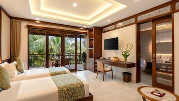 Chambre Supérieure Double ou avec lits jumeaux, balcon (Superior Suite) | 1 chambre, literie de qualité supérieure, minibar