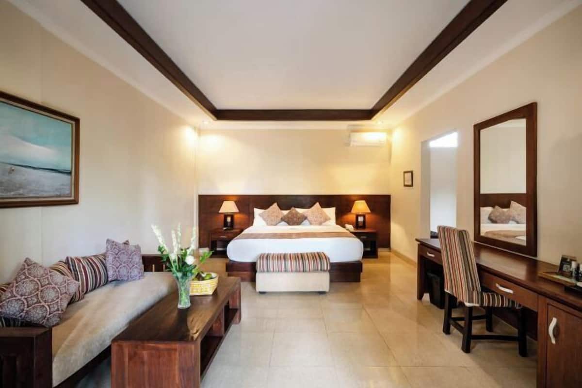1 Schlafzimmer, hochwertige Bettwaren, Minibar, Zimmersafe