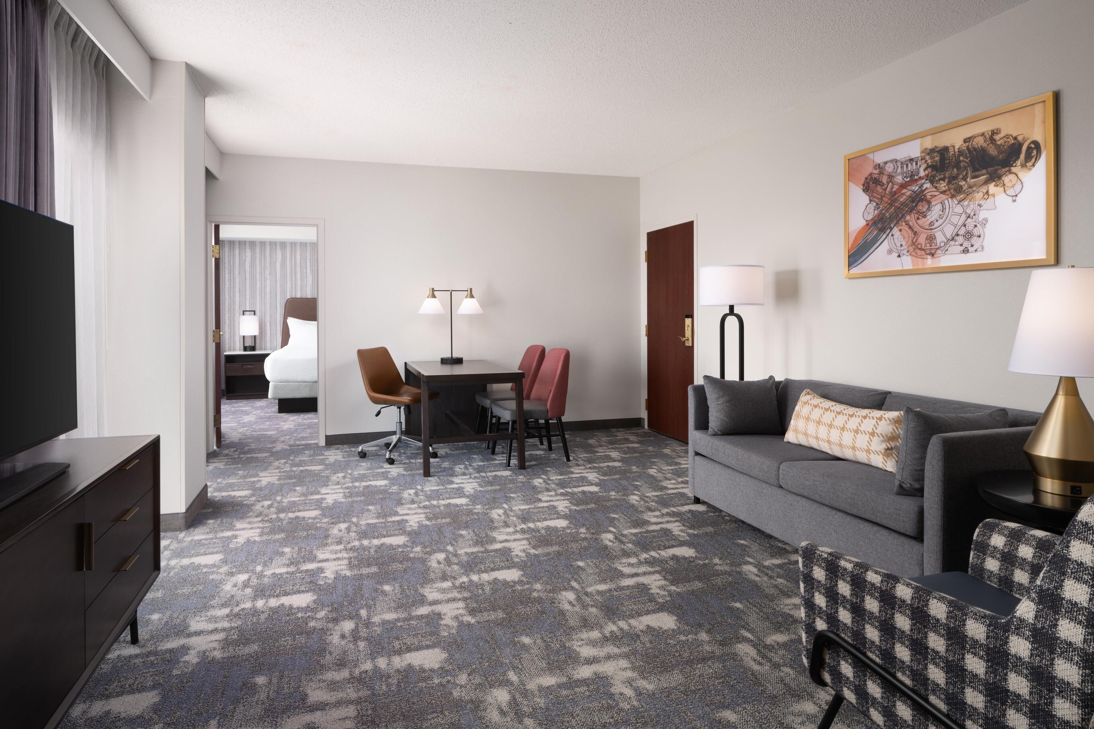 32-inch LCD TV with cable channels, TV, pay movies