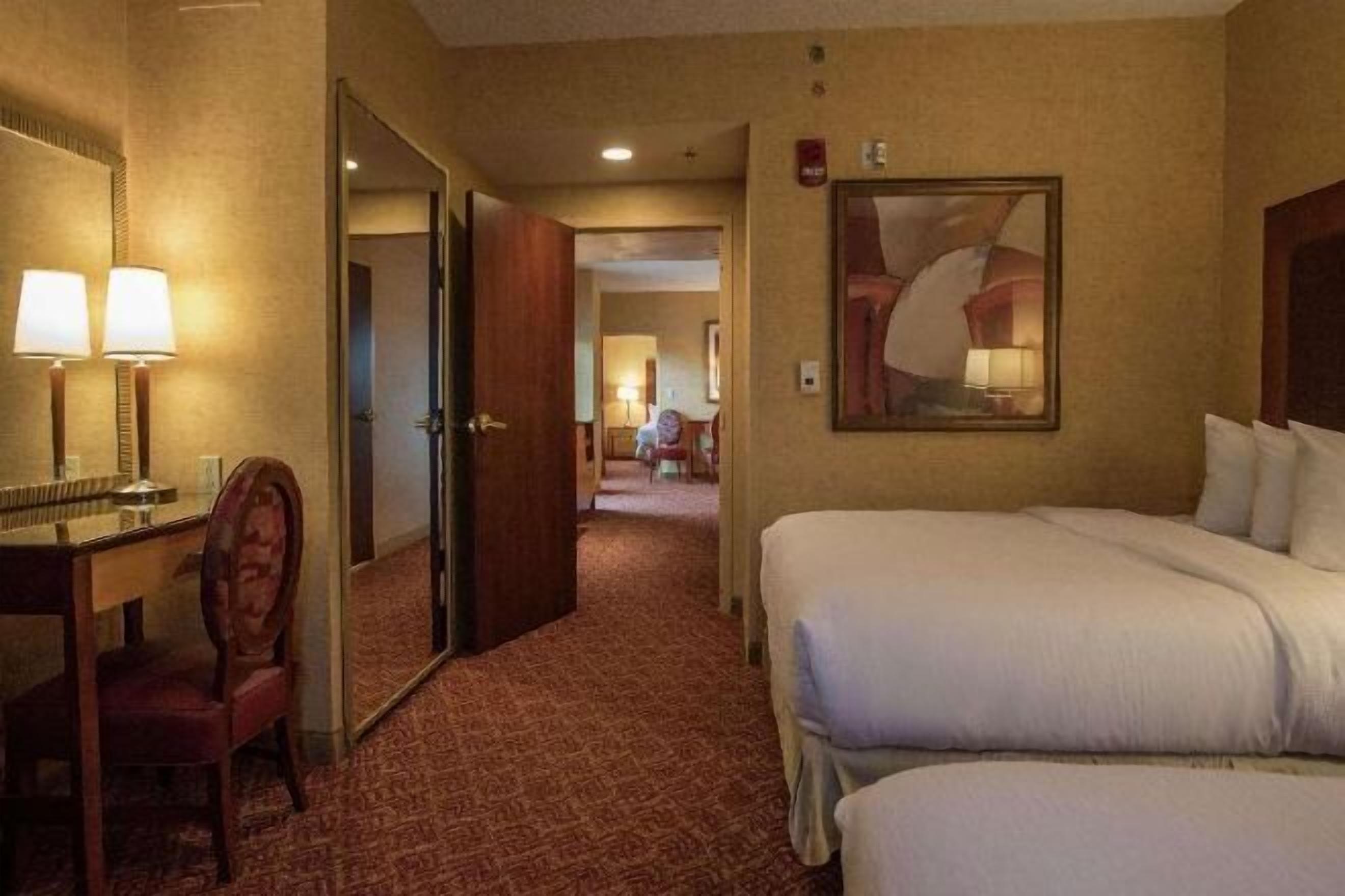 1 soverom, sengetøy av topp kvalitet og senger med overmadrass