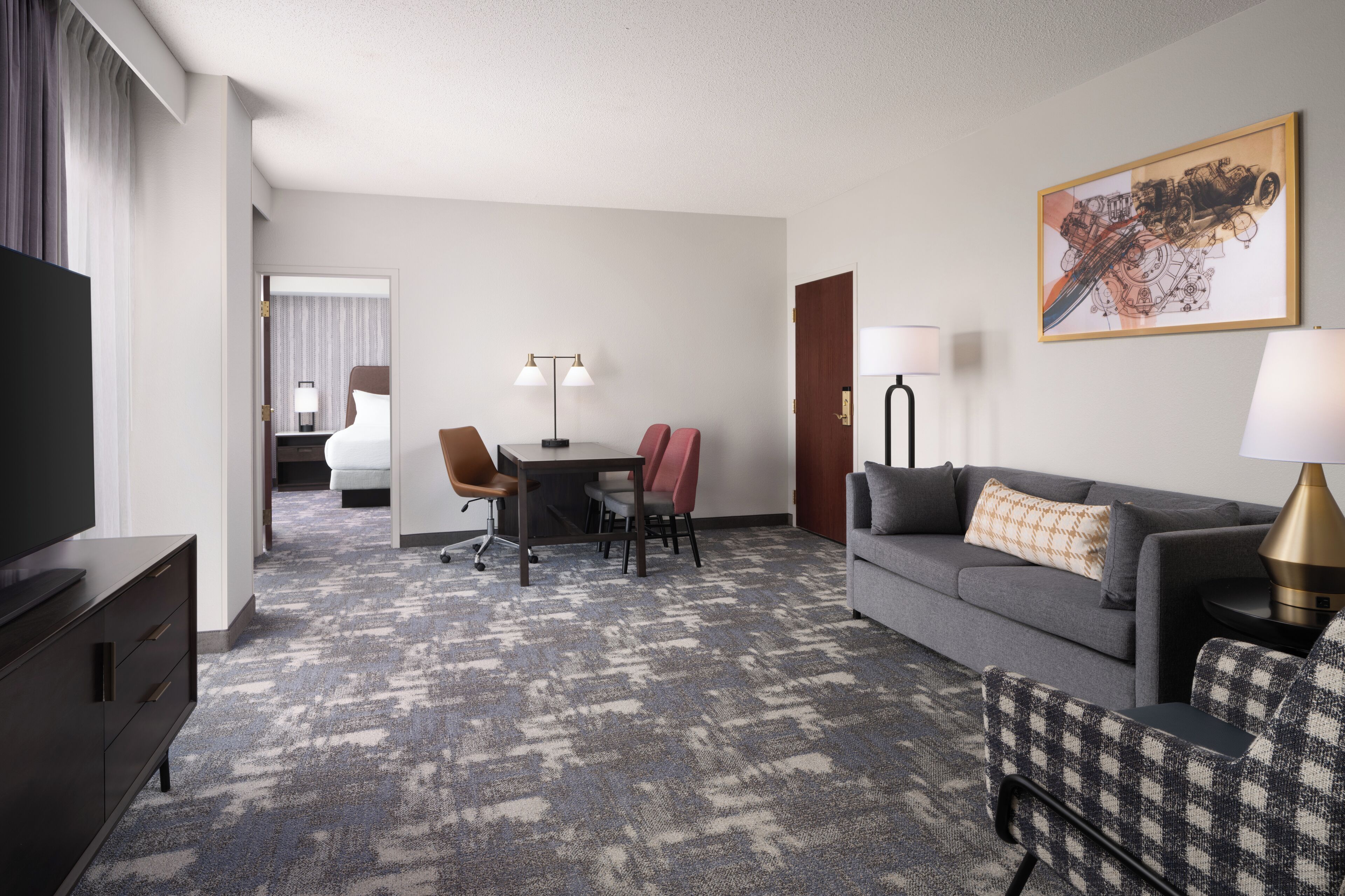 Zimmer, 2 Queen-Betten, Eckzimmer