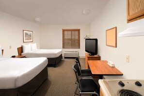 Standard Room, 2 Double Beds, Non Smoking | Desk, iron/ironing board, free WiFi, bed sheets - WoodSpring Suites Columbia Fort Jackson (Elgin)