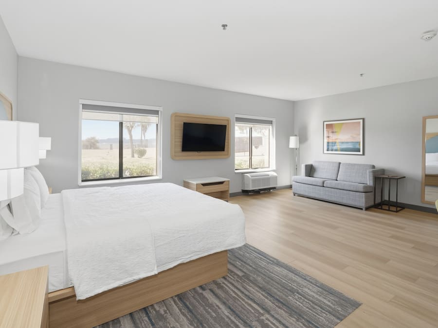 Biancheria da letto di alta qualità, una cassaforte in camera