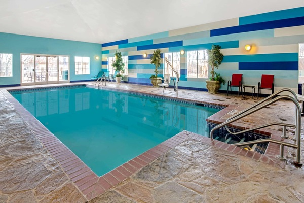 Indoor pool, a heated pool